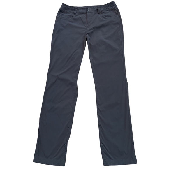 Eddie Bauer Women's Gray Roll Up Convertible Hiking Pants Size 6 - Picture 1 of 13